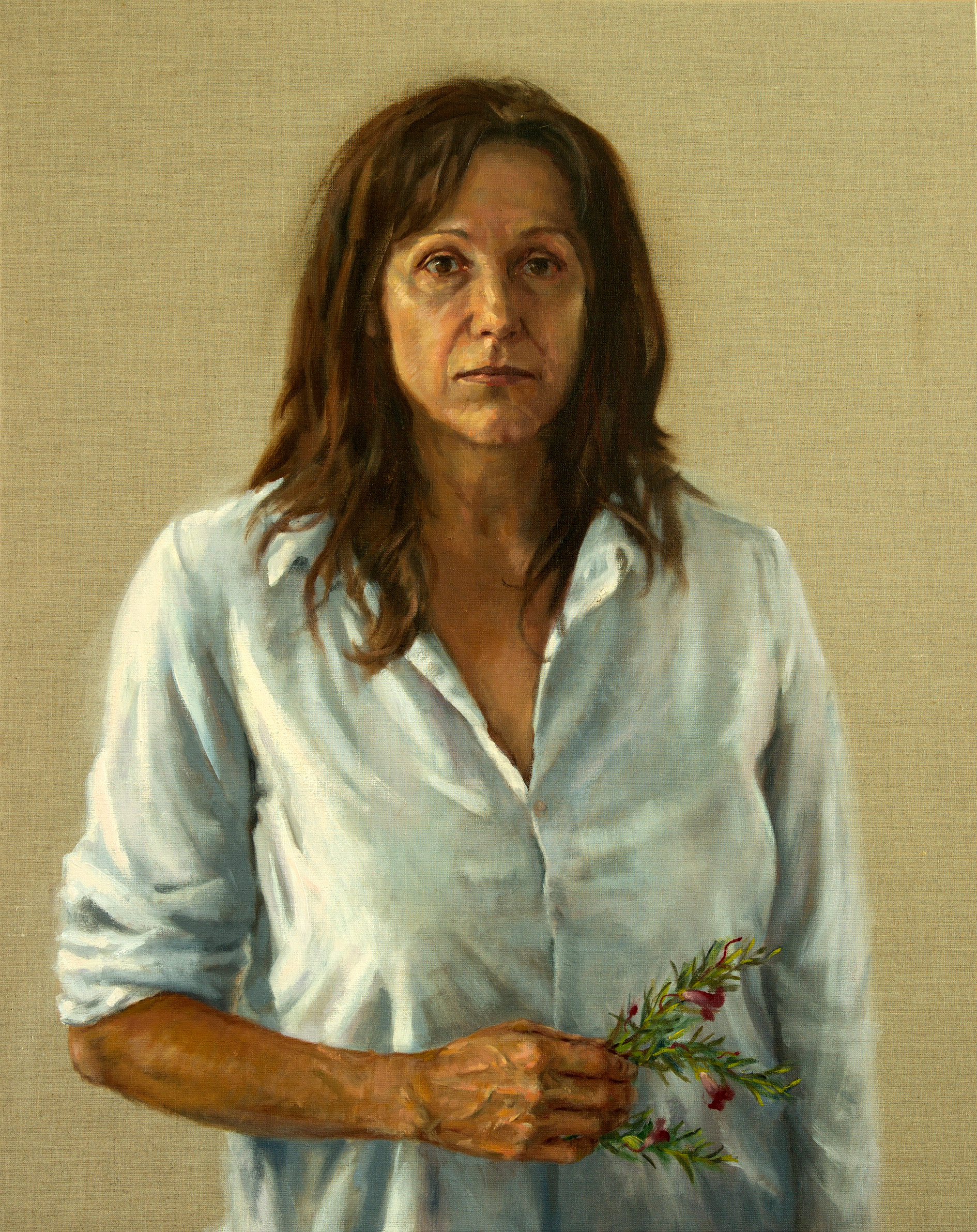 A self portrait by Christine Wrest Smith